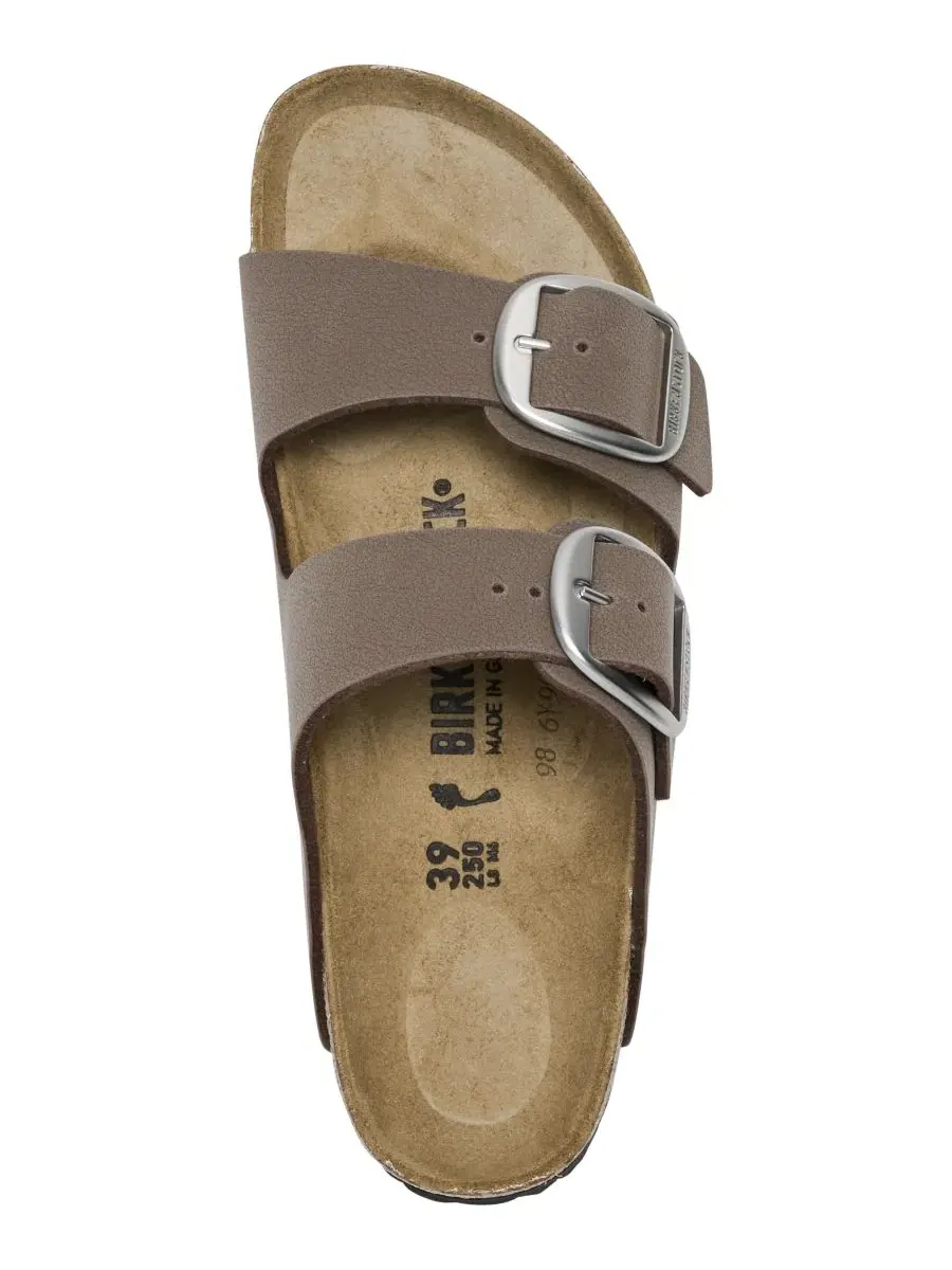 Сандалии Arizona Big Buckle Birkibuc Mocha Birkenstock — изображение 4 из 6, коричневый