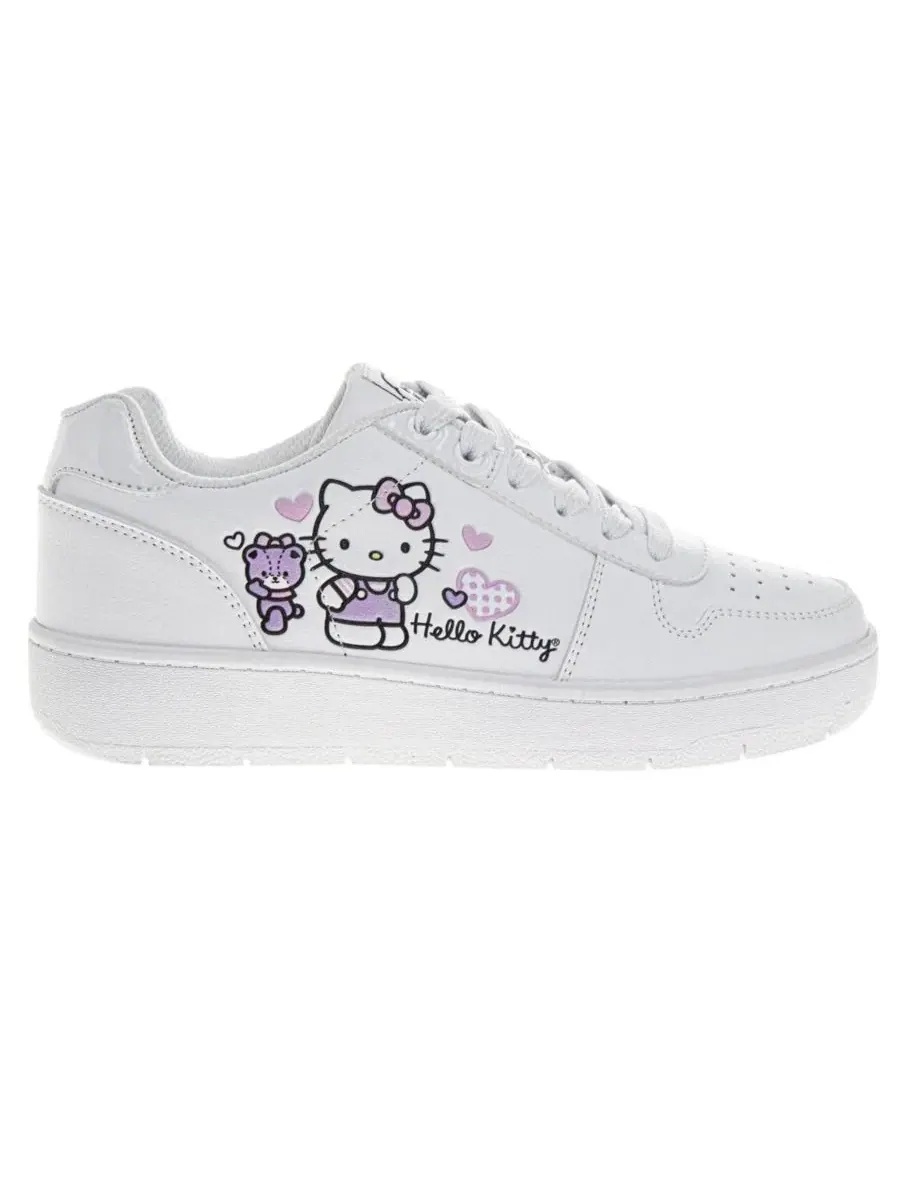 Кроссовки женские с принтом Hello Kitty Hello Kitty — изображение 2 из 7, белый