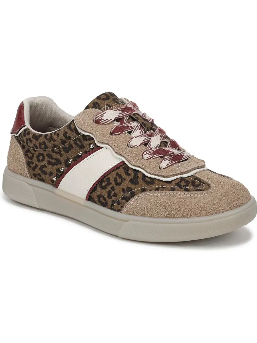 Кроссовки женские с принтом Leopard Print Faux Suede Blowfish Malibu