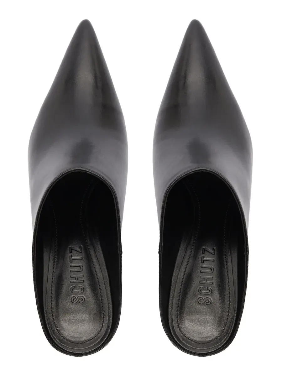 Туфли-сабо Eleanor Slip-On Schutz — изображение 11 из 12, черный