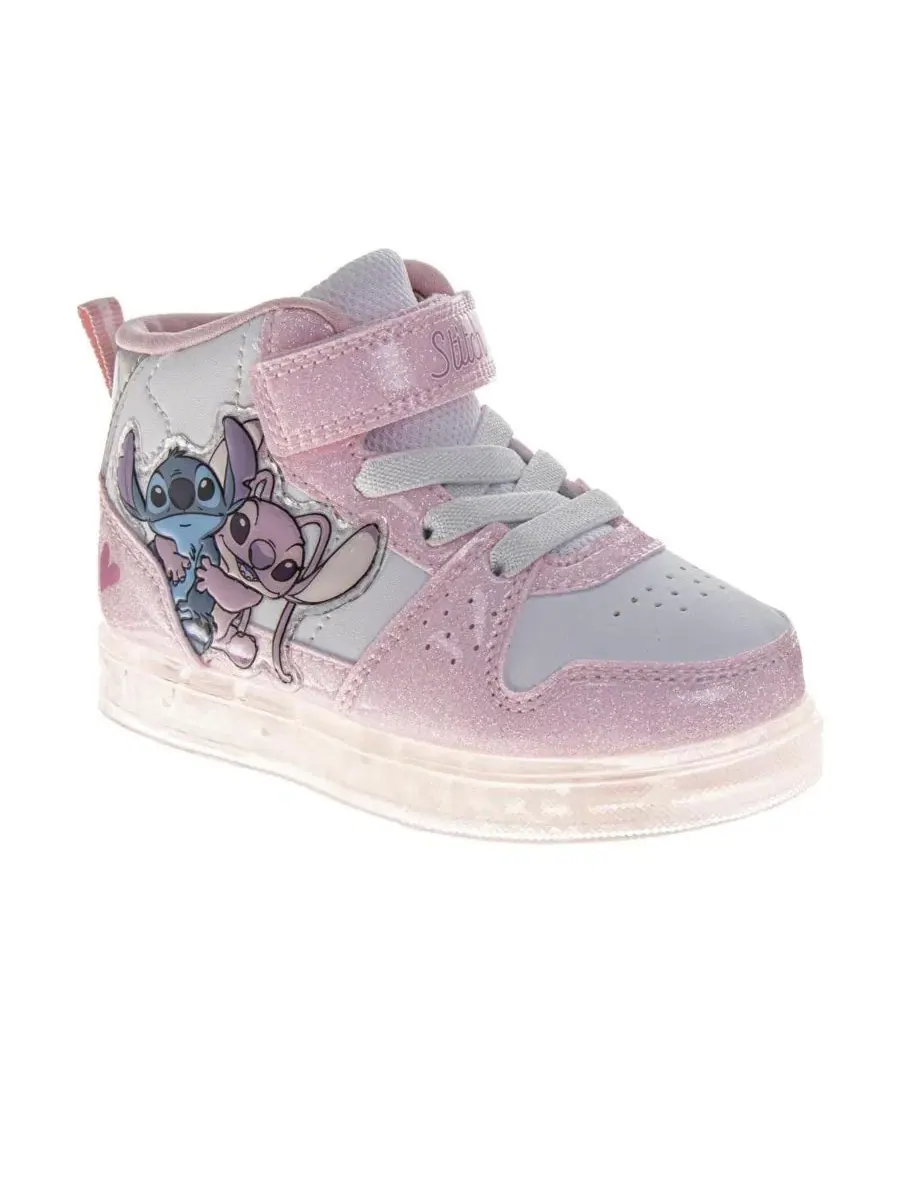 Кроссовки Disney Stitch с застежкой-липучкой — изображение 1 из 6, розовый белый
