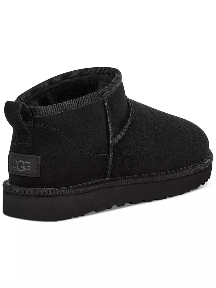 Женские классические ультрамини-ботильоны UGG® — изображение 3 из 5, черный