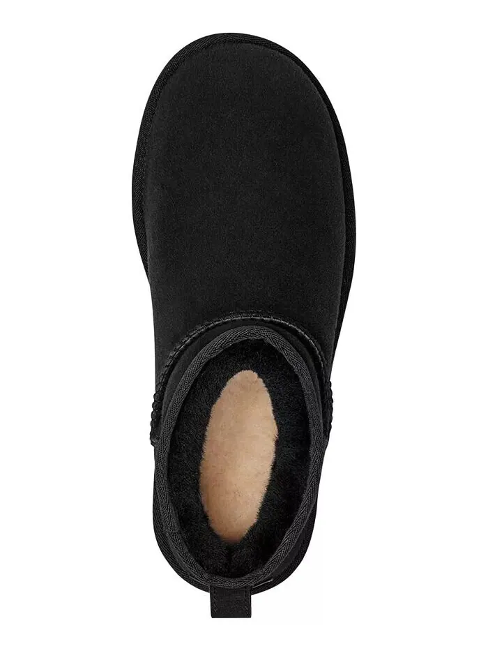 Женские классические ультрамини-ботильоны UGG® — изображение 4 из 5, черный