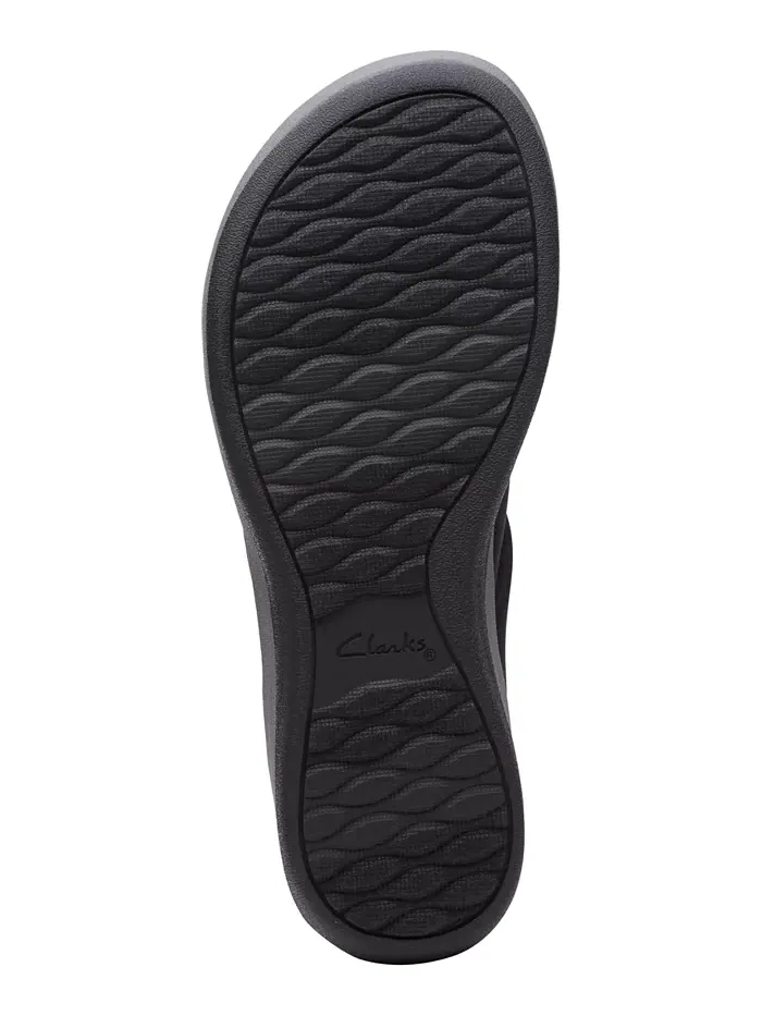 Сандалии женские Clarks Cloudsteppers Arla Kaylie, без задника — изображение 6 из 6, черный