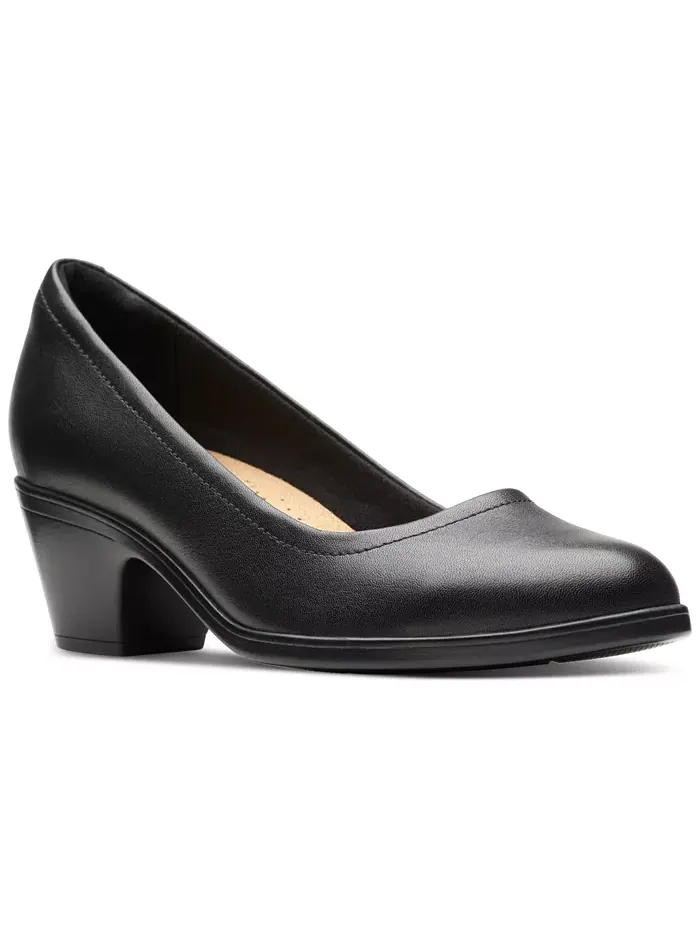 Туфли-лодочки Clarks Emily Ruby на устойчивом каблуке
