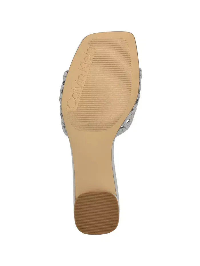 Босоножки Brianny Woven Slip-On Calvin Klein — изображение 5 из 5, светлый синий