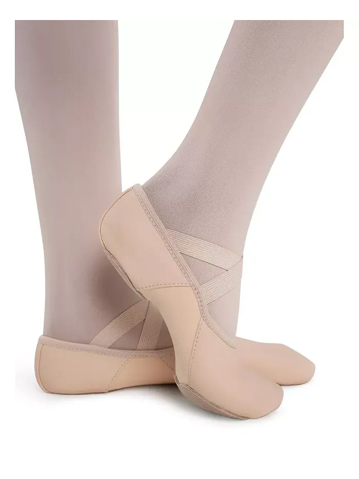 Детские балетки Hanami из кожи Capezio — изображение 1 из 5, розовый