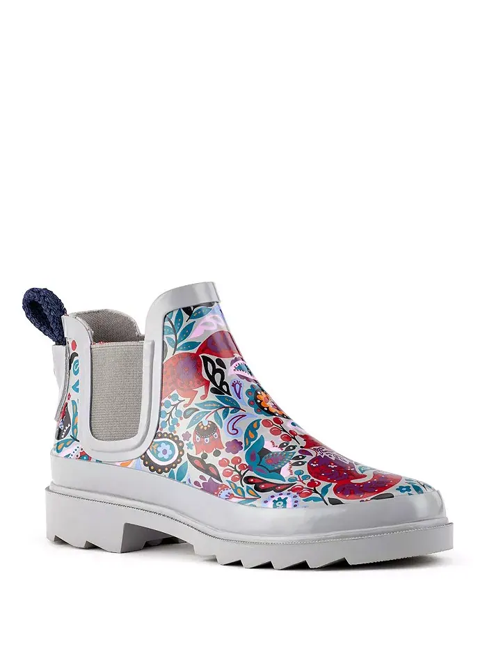 Женские резиновые дождевые ботильоны Rhyme Sakroots — изображение 1 из 4, красный