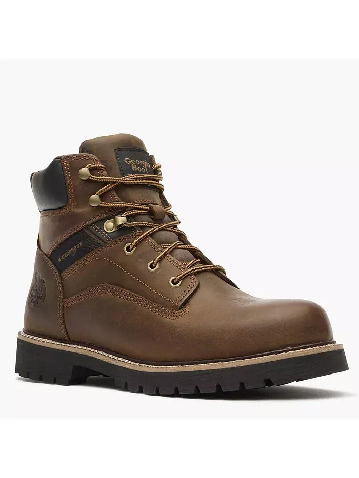 Мужские рабочие ботинки Core 37 Waterproof Georgia Boot — изображение 1 из 1, коричневый