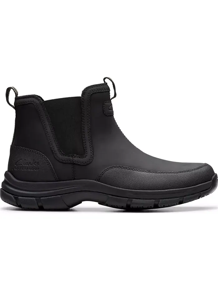 Ботинки мужские Clarks Walpath Easy — изображение 2 из 6, черный