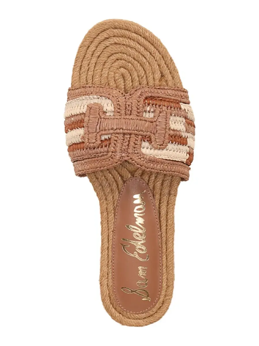 Сандалии-слайды Miya Slide Sam Edelman — изображение 4 из 5, коричневый мульти