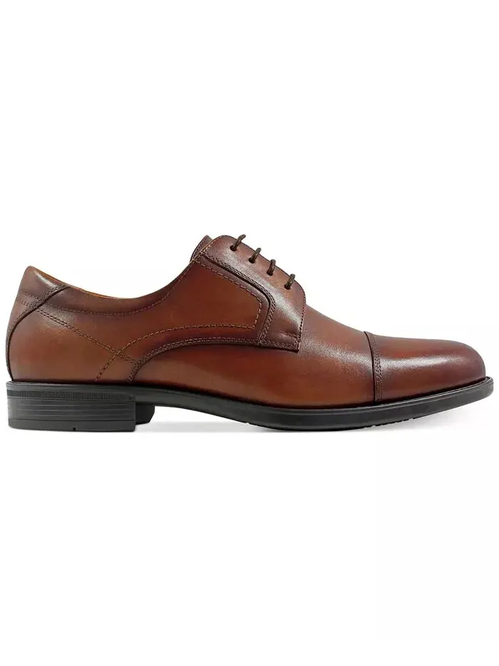 Мужские оксфорды с центральным мыском Florsheim — изображение 2 из 5, коричневый