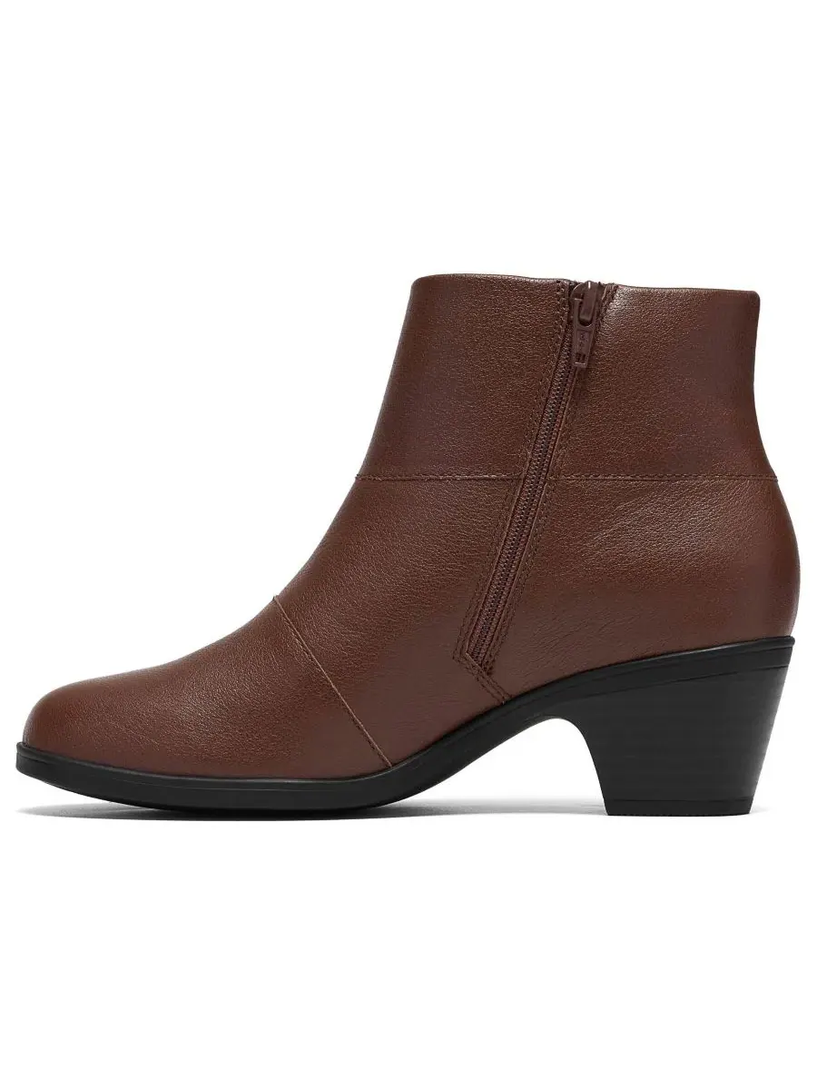 Ботинки с каблуком-столбиком Emily2 бренда Clarks — изображение 6 из 6, бежевый