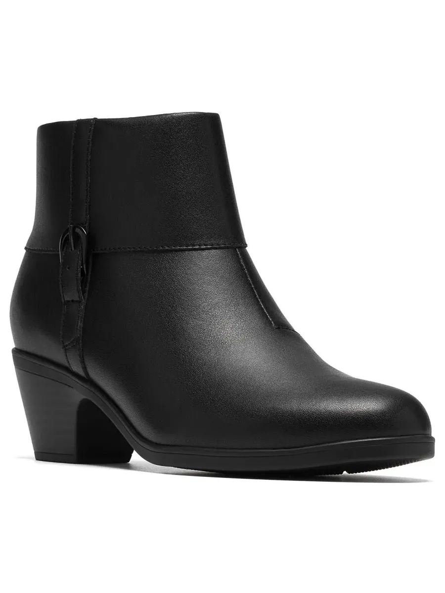 Женские ботильоны Emily на устойчивом каблуке Clarks
