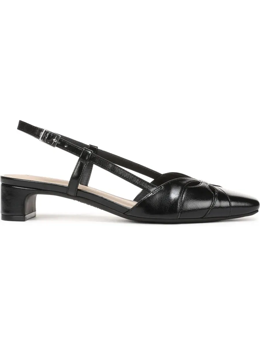Женские босоножки-слингбэки Landon Slingback Sandals LifeStride — изображение 2 из 5, черный