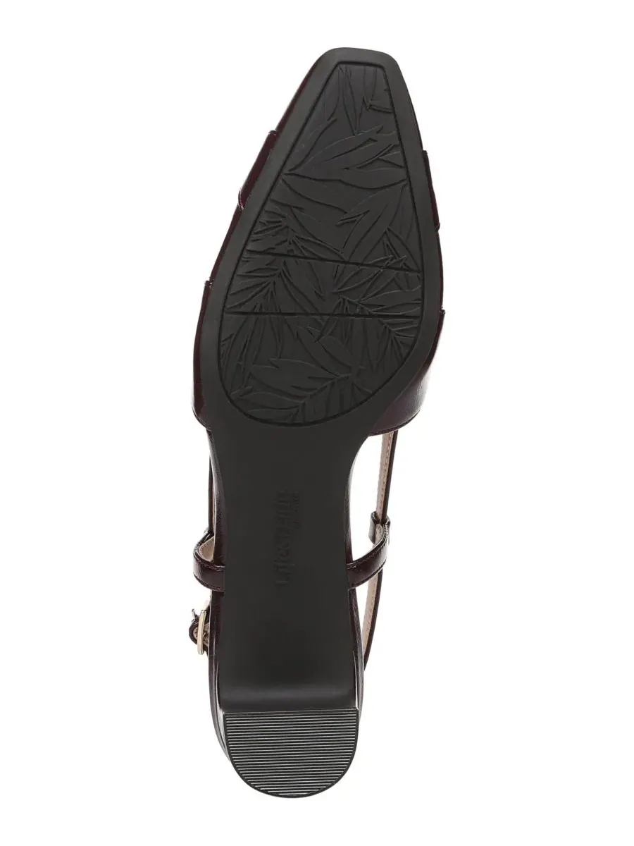 Женские босоножки Landon на невысоком каблуке LifeStride, Chocolate Plum Faux Leather — изображение 5 из 5