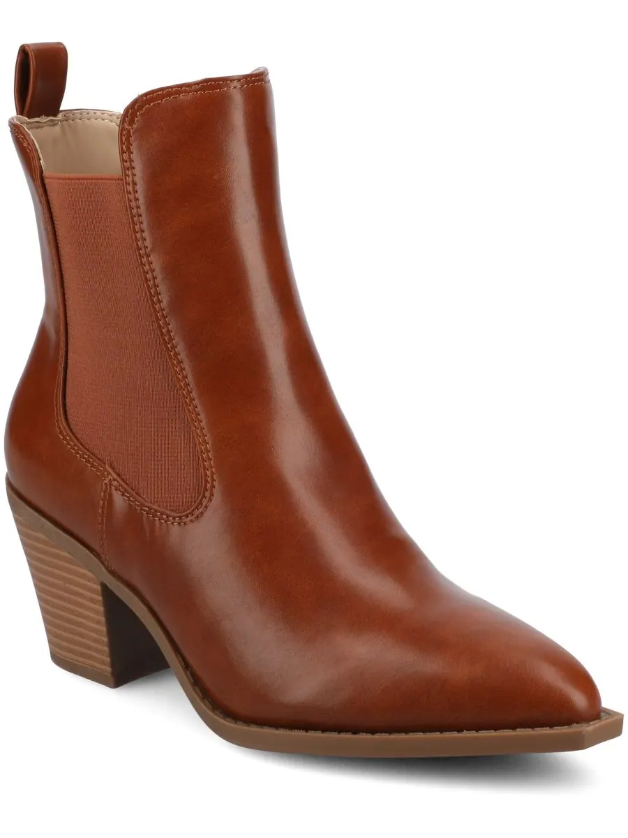 Женские ботильоны Rosemary Western Chelsea Journee Collection — изображение 1 из 6, коричневый