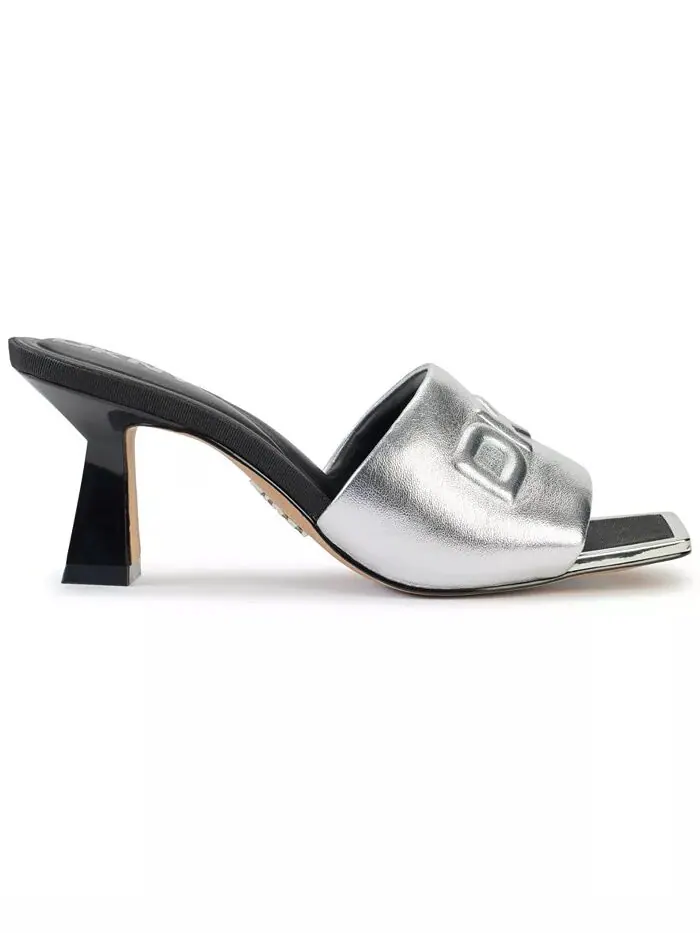 Женские сандалии Keke Slip On DKNY — изображение 2 из 5, серебряный
