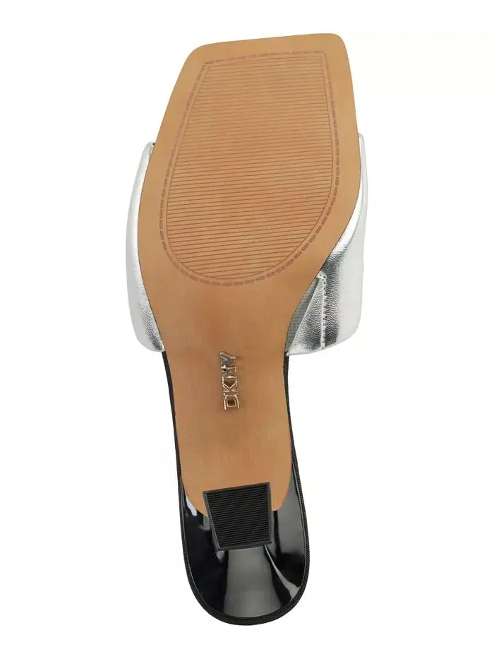 Женские сандалии Keke Slip On DKNY — изображение 5 из 5, серебряный