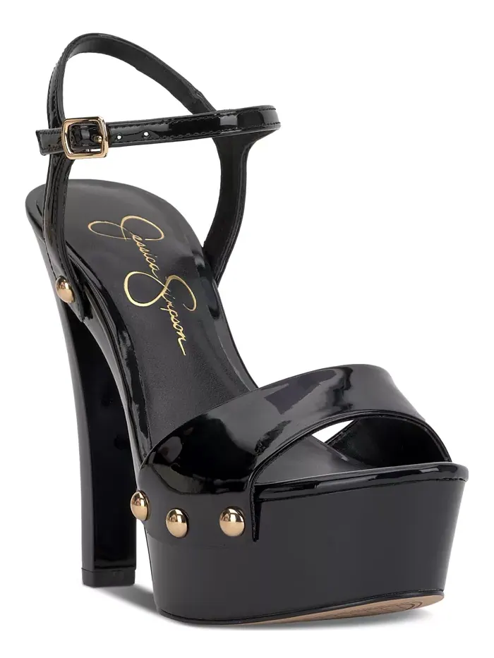 Женские сандалии на платформе Calenta Jessica Simpson — изображение 1 из 5, черный