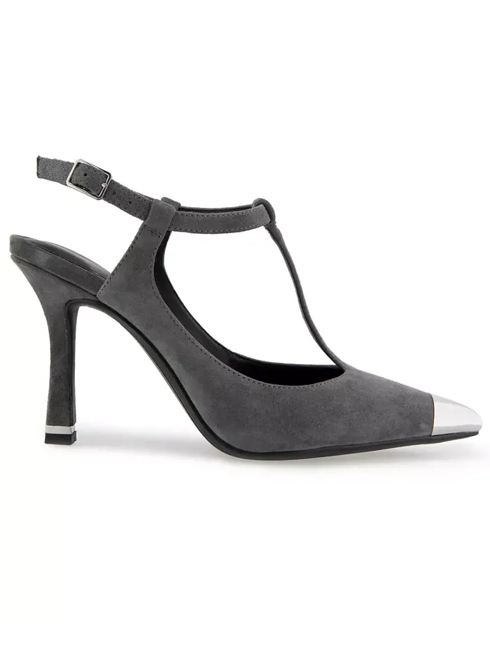 Женские туфли-лодочки Romi с мыском и Т-образной перемычкой Kenneth Cole New York — изображение 2 из 14, темный серый