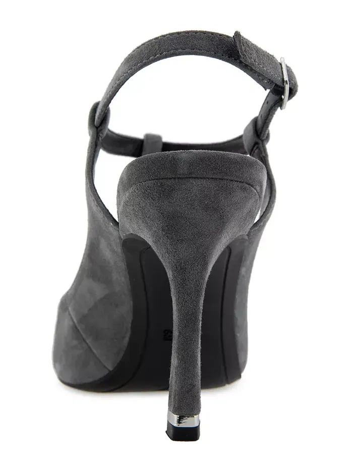 Женские туфли-лодочки Romi с мыском и Т-образной перемычкой Kenneth Cole New York — изображение 3 из 14, темный серый