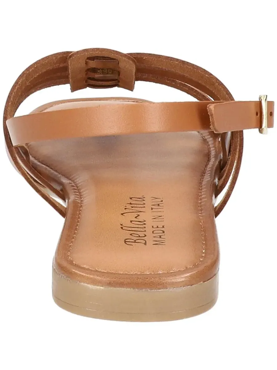 Женские сандалии Uma-Italy с ремешками на пятке Bella Vita, Whiskey Leather — изображение 3 из 7
