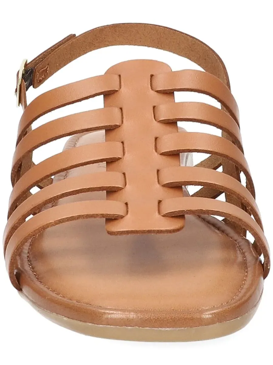 Женские сандалии Uma-Italy с ремешками на пятке Bella Vita, Whiskey Leather — изображение 6 из 7