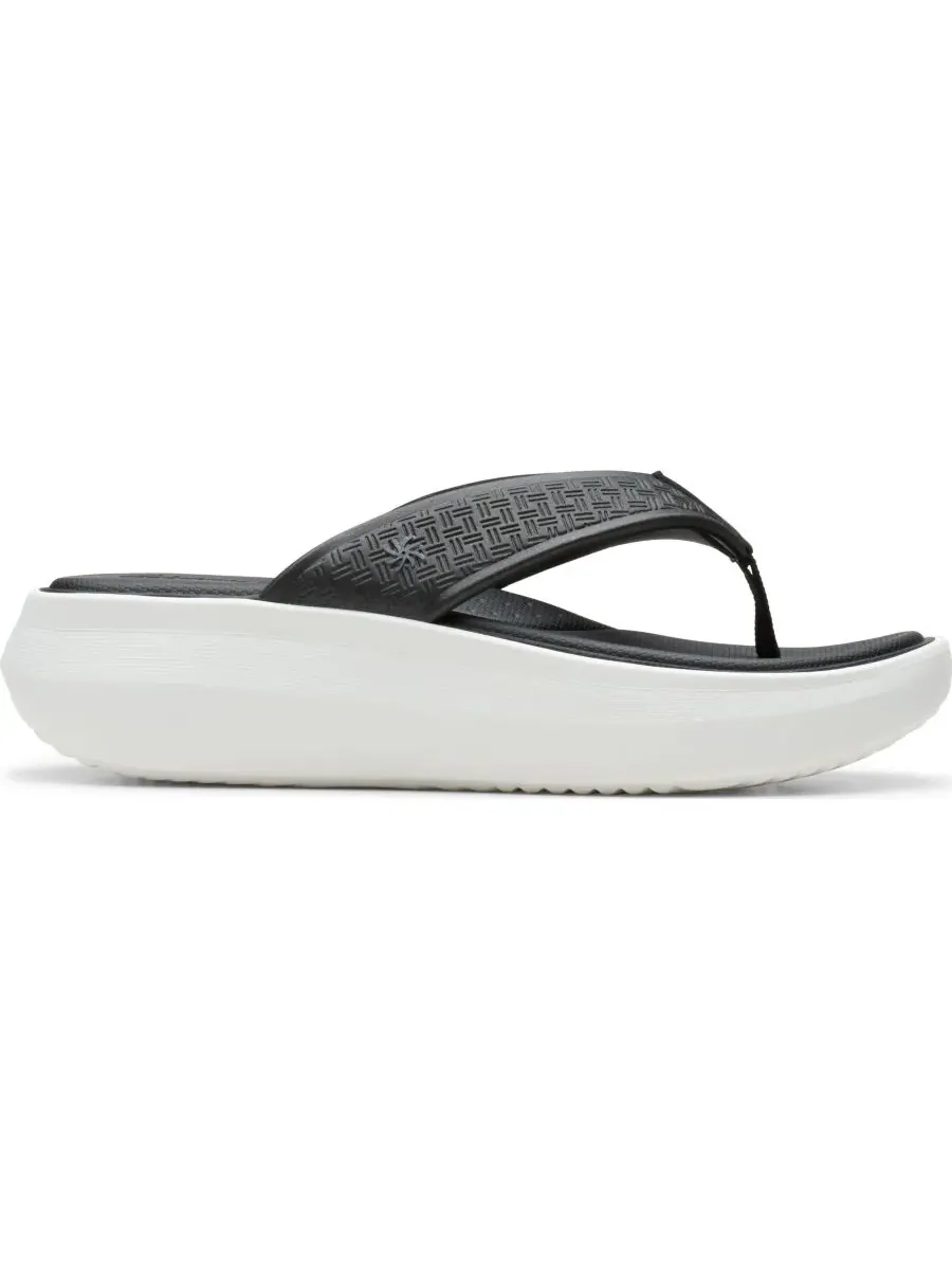 Сандалии женские Clarks Solevana Post — изображение 2 из 6, черный