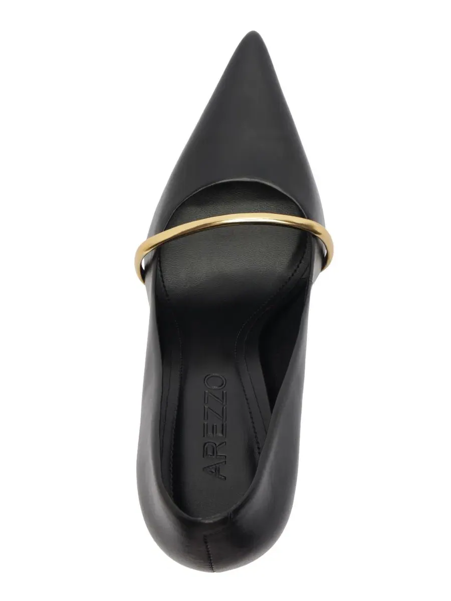 Туфли-лодочки Margaret High Stiletto Pumps Arezzo — изображение 4 из 5, черный