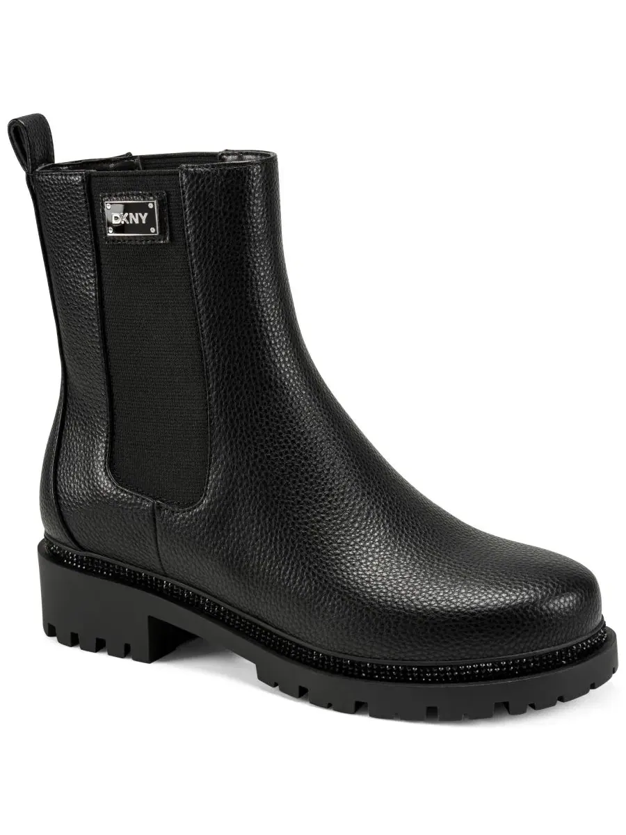 Ботильоны Rick Round Toe с круглым носком DKNY — изображение 7 из 7, черный