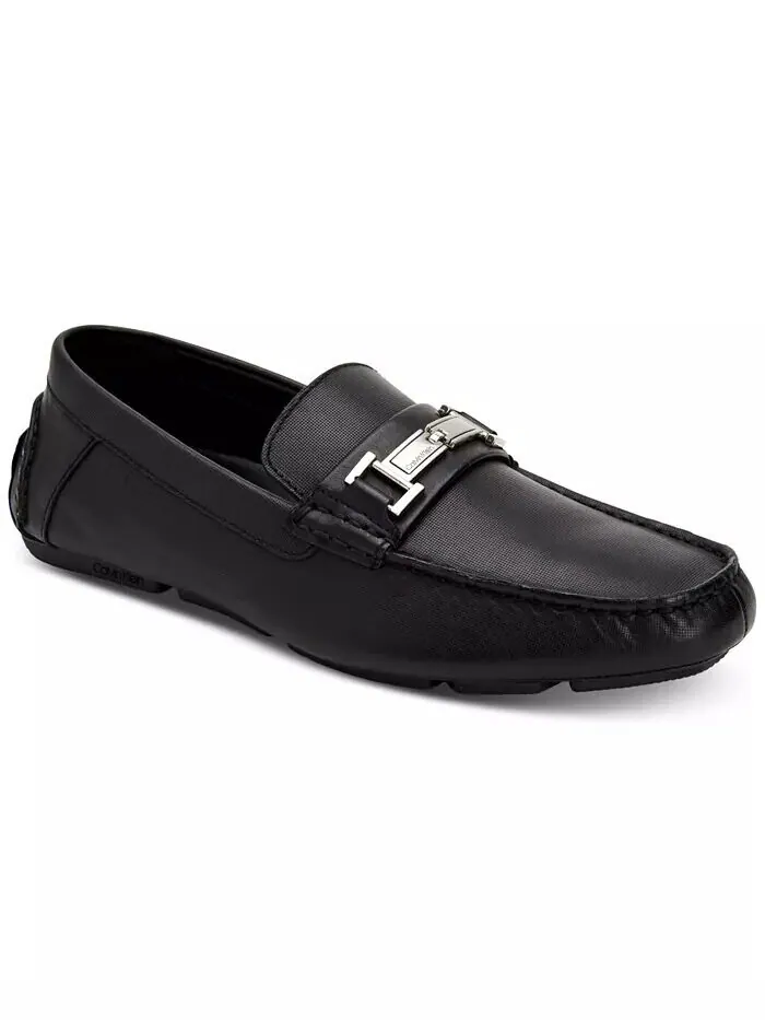 Мужские повседневные кроссовки Magnus Slip-on Calvin Klein — изображение 1 из 5, черный