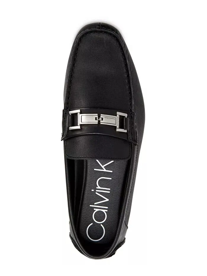 Мужские повседневные кроссовки Magnus Slip-on Calvin Klein — изображение 5 из 5, черный