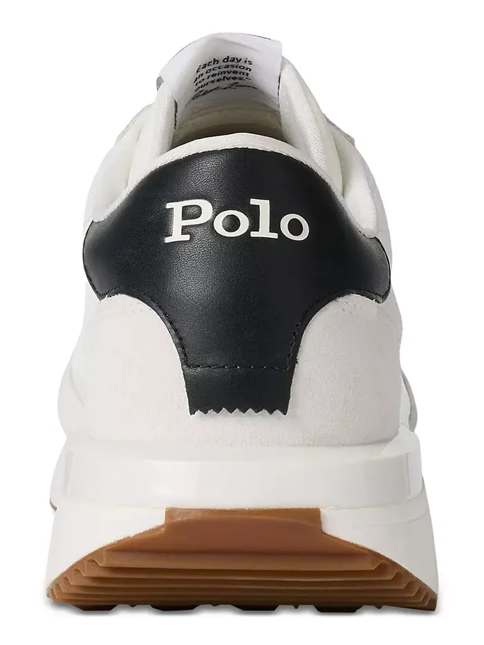 Мужские кроссовки Train 89 на шнурках Polo Ralph Lauren — изображение 2 из 5, белый/мульти