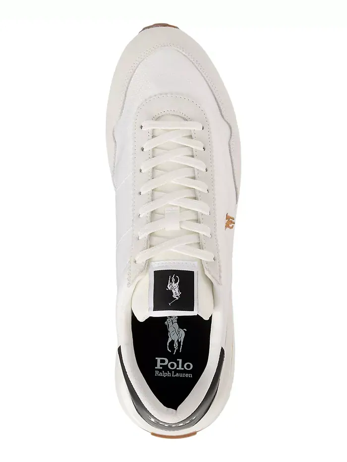 Мужские кроссовки Train 89 на шнурках Polo Ralph Lauren — изображение 3 из 5, белый/мульти