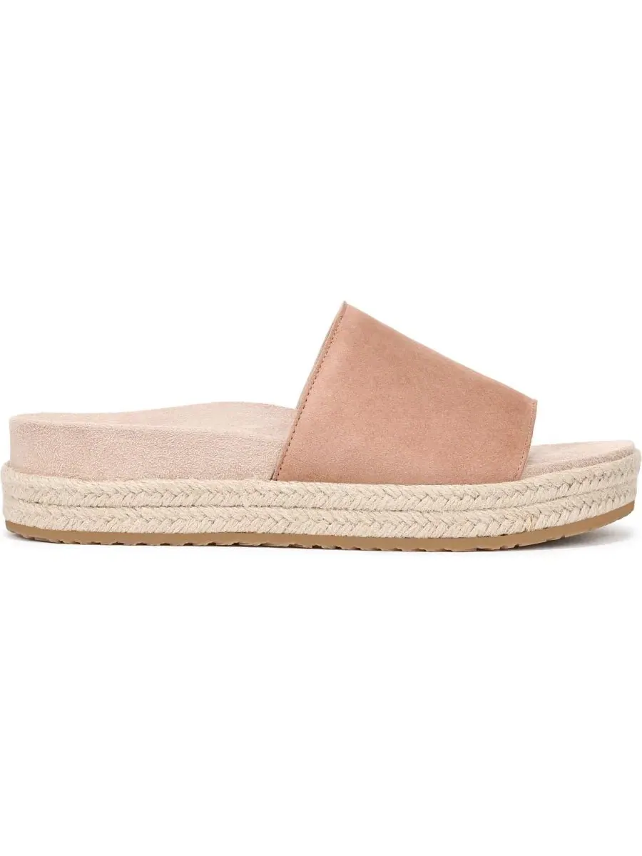 Женские сандалии-эспадрильи Yasmina с платформой, Mocha Mousse Suede Vionic — изображение 3 из 3
