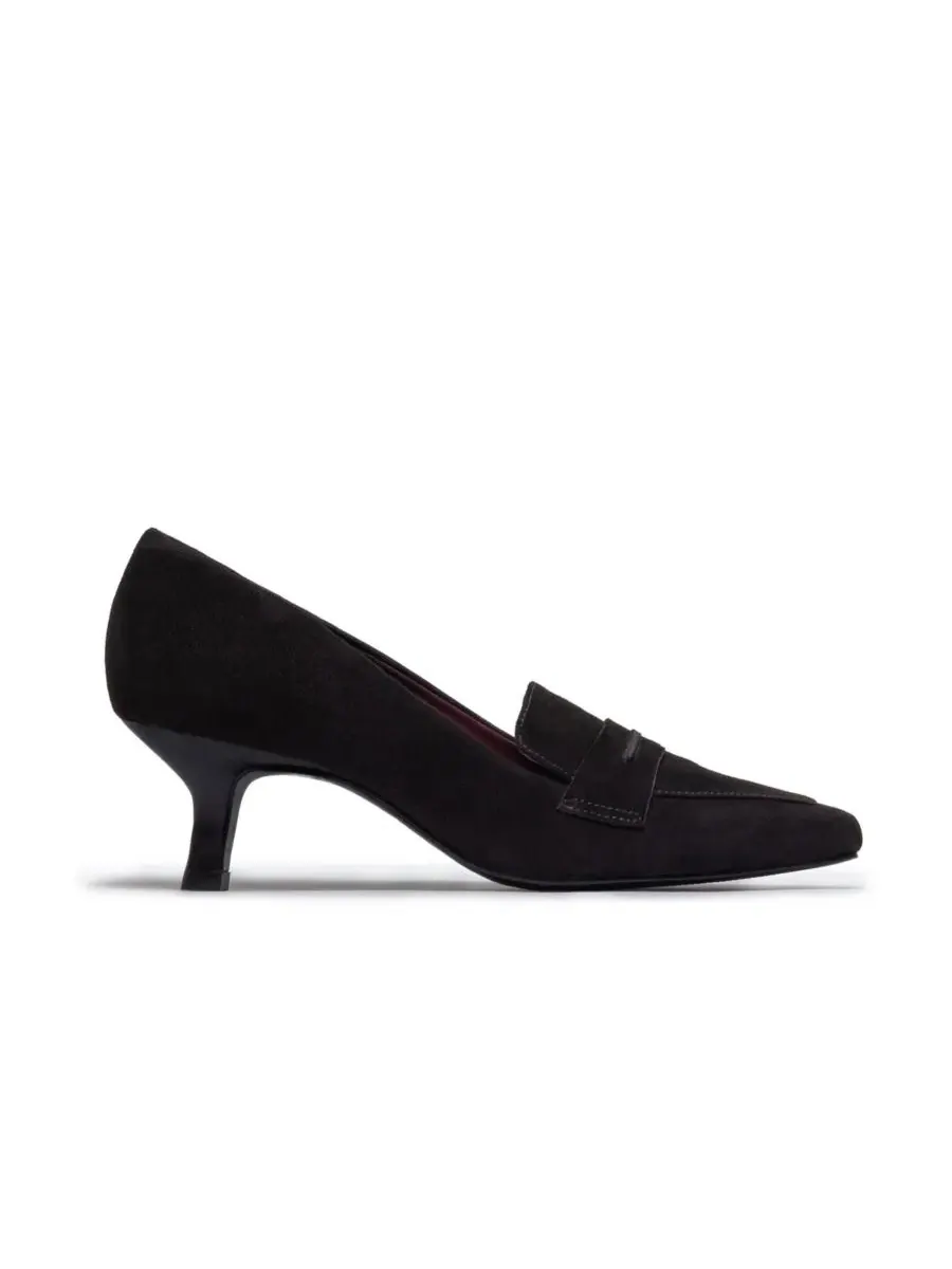 Лоферы на каблуке Safi Loafer Pump Bernardo Footwear — изображение 2 из 4, черный