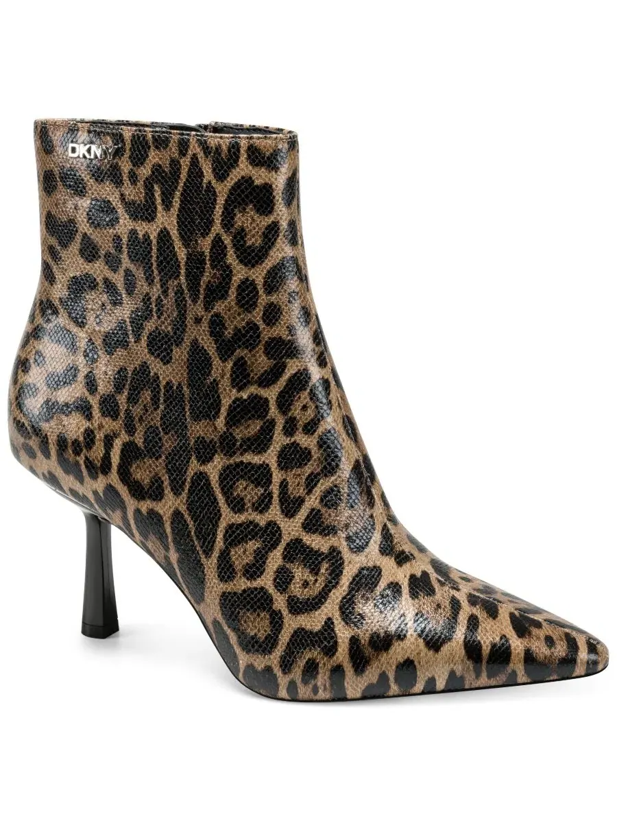 Ботинки-лодочки на каблуке Niomi Heeled Dress Booties DKNY — изображение 1 из 5, прозрачный
