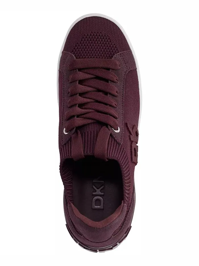 Женские кроссовки Mallory на шнуровке DKNY — изображение 4 из 5, красный