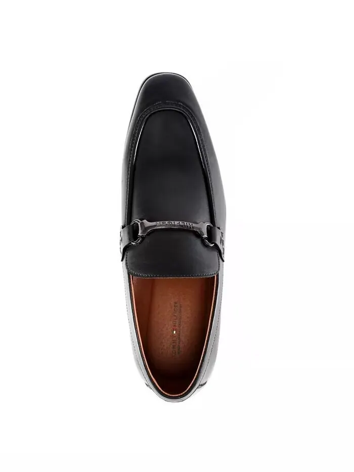 Мужские пенни-лоферы без шнуровки Senner Tommy Hilfiger — изображение 4 из 5, черный