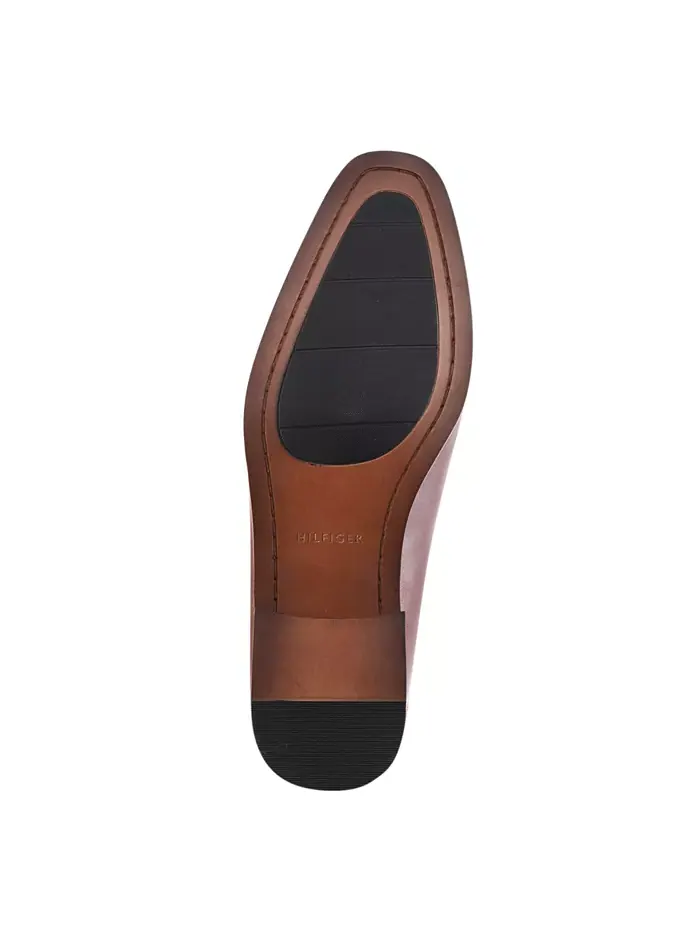 Мужские лоферы Senner Slip On Dress Penny Tommy Hilfiger — изображение 5 из 5, коричневый