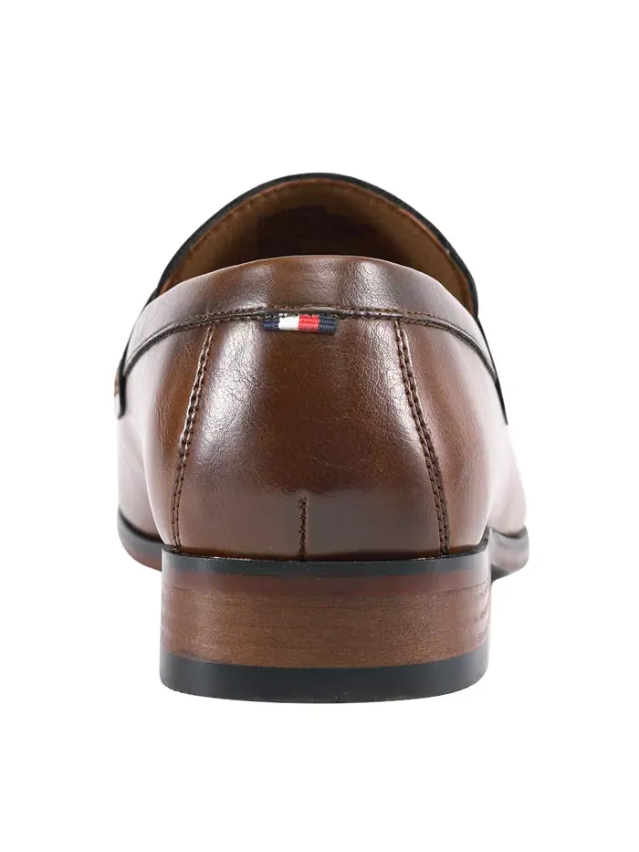 Мужские лоферы Senner Slip On Dress Penny Tommy Hilfiger — изображение 3 из 5, коричневый