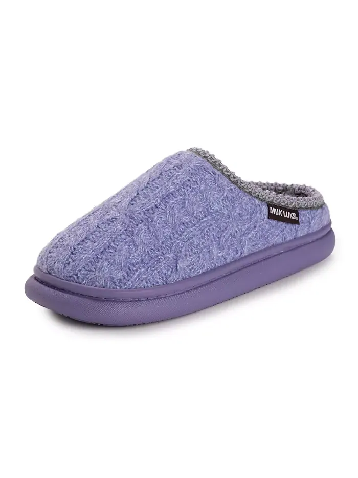 Женские бинди-сабо MUK LUKS — изображение 1 из 6, фиолетовый