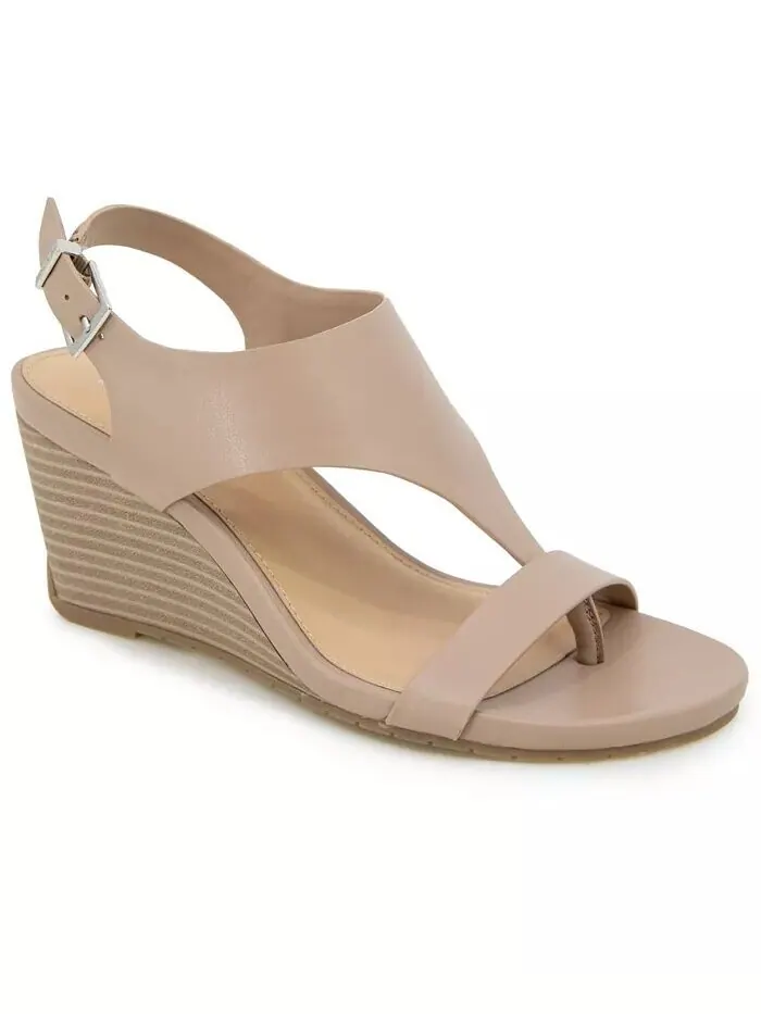 Женские босоножки Greatly Thong Almond Toe на танкетке Kenneth Cole Reaction