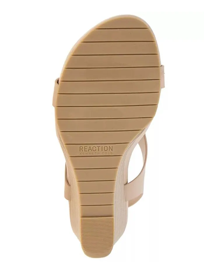 Женские босоножки Greatly Thong Almond Toe на танкетке Kenneth Cole Reaction — изображение 7 из 8, чай