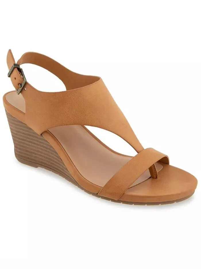 Женские босоножки Greatly Thong Almond Toe на танкетке Kenneth Cole Reaction
