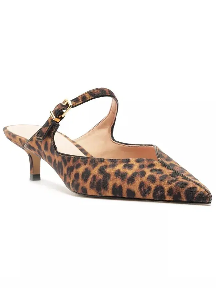 Женские мюли Annabelle Low Stiletto Arezzo — изображение 1 из 5, землистый