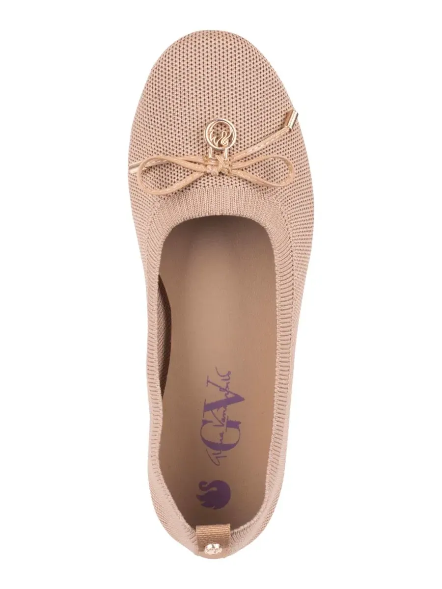 Женские вязаные балетки Ellery Gloria Vanderbilt — изображение 4 из 6, бежевый