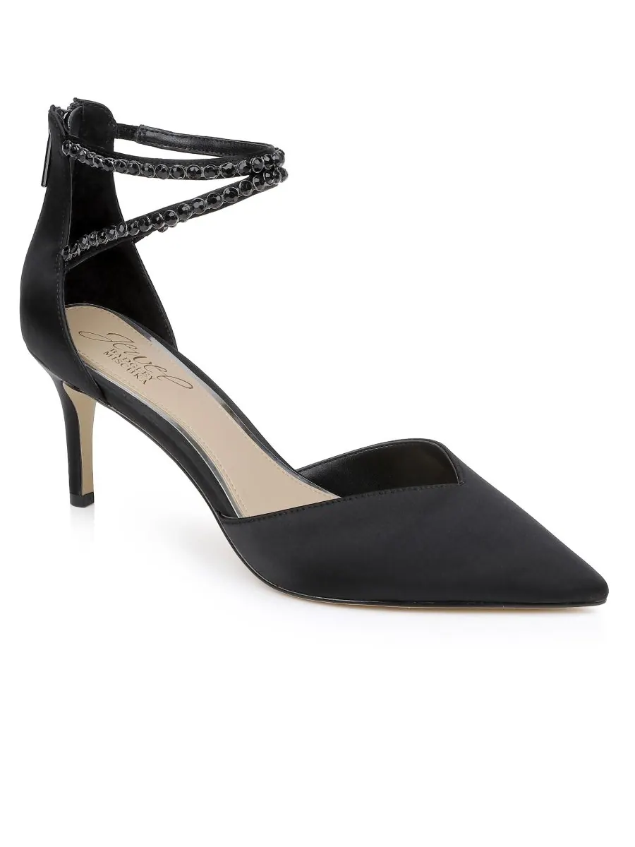 Женские вечерние туфли Emmi Jewel Badgley Mischka — изображение 1 из 6, черный