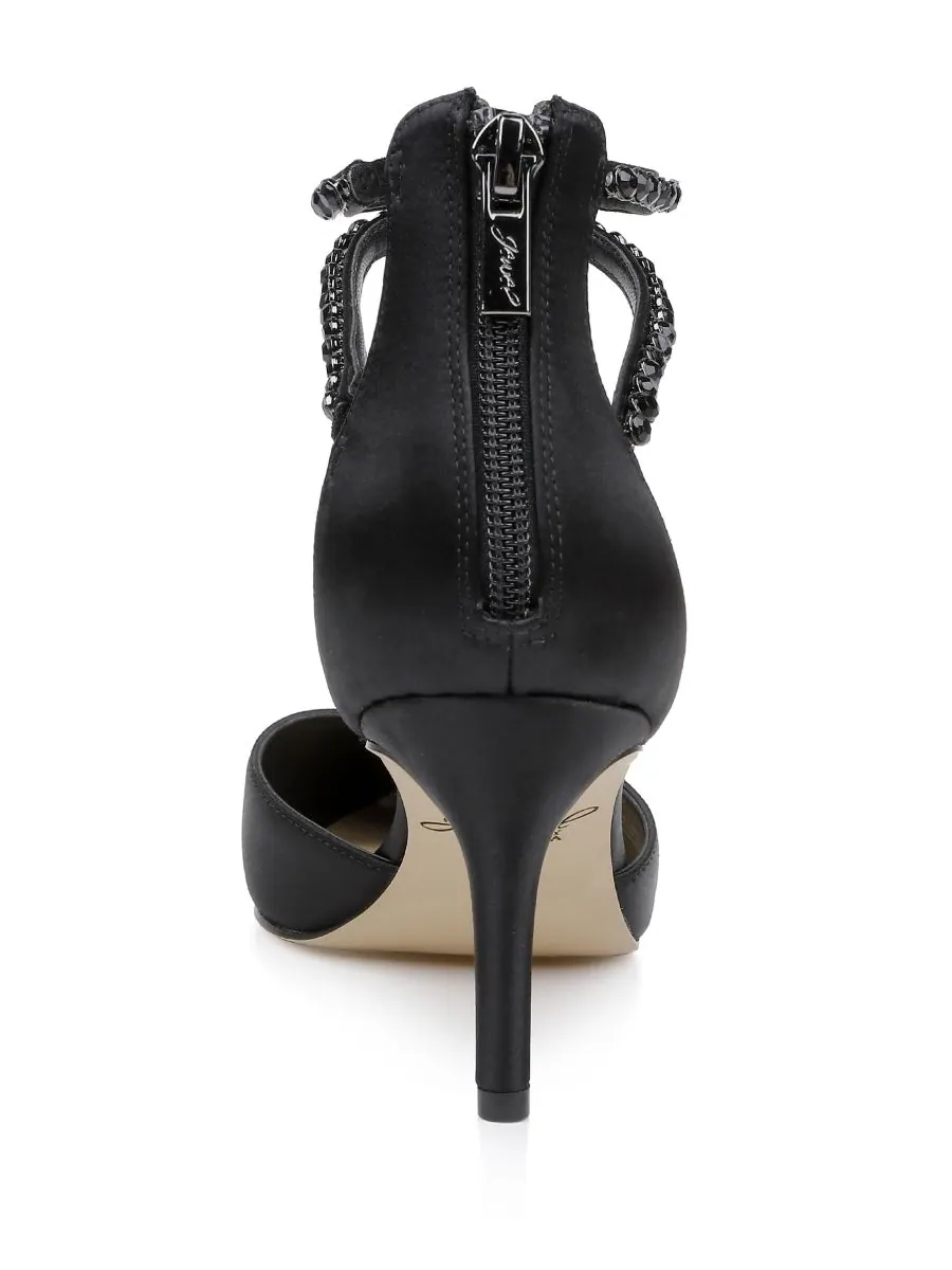 Женские вечерние туфли Emmi Jewel Badgley Mischka — изображение 3 из 6, черный
